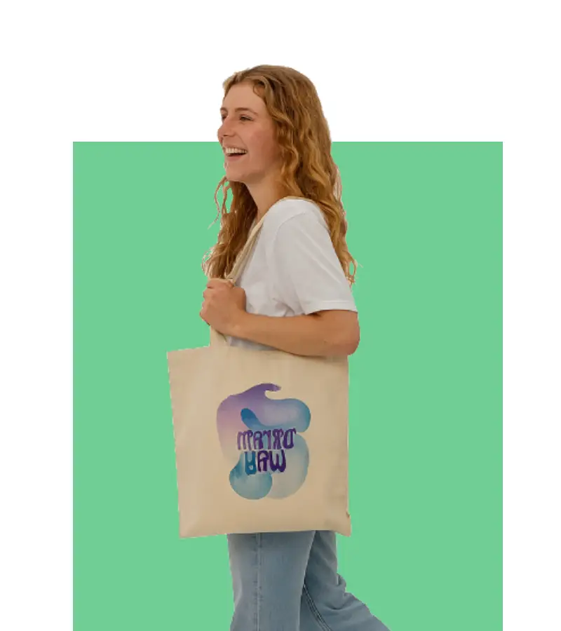 torba na zakupy z nadrukiem